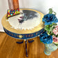 Moody Blues Sensational Lady Face Drum/End/Side Table.