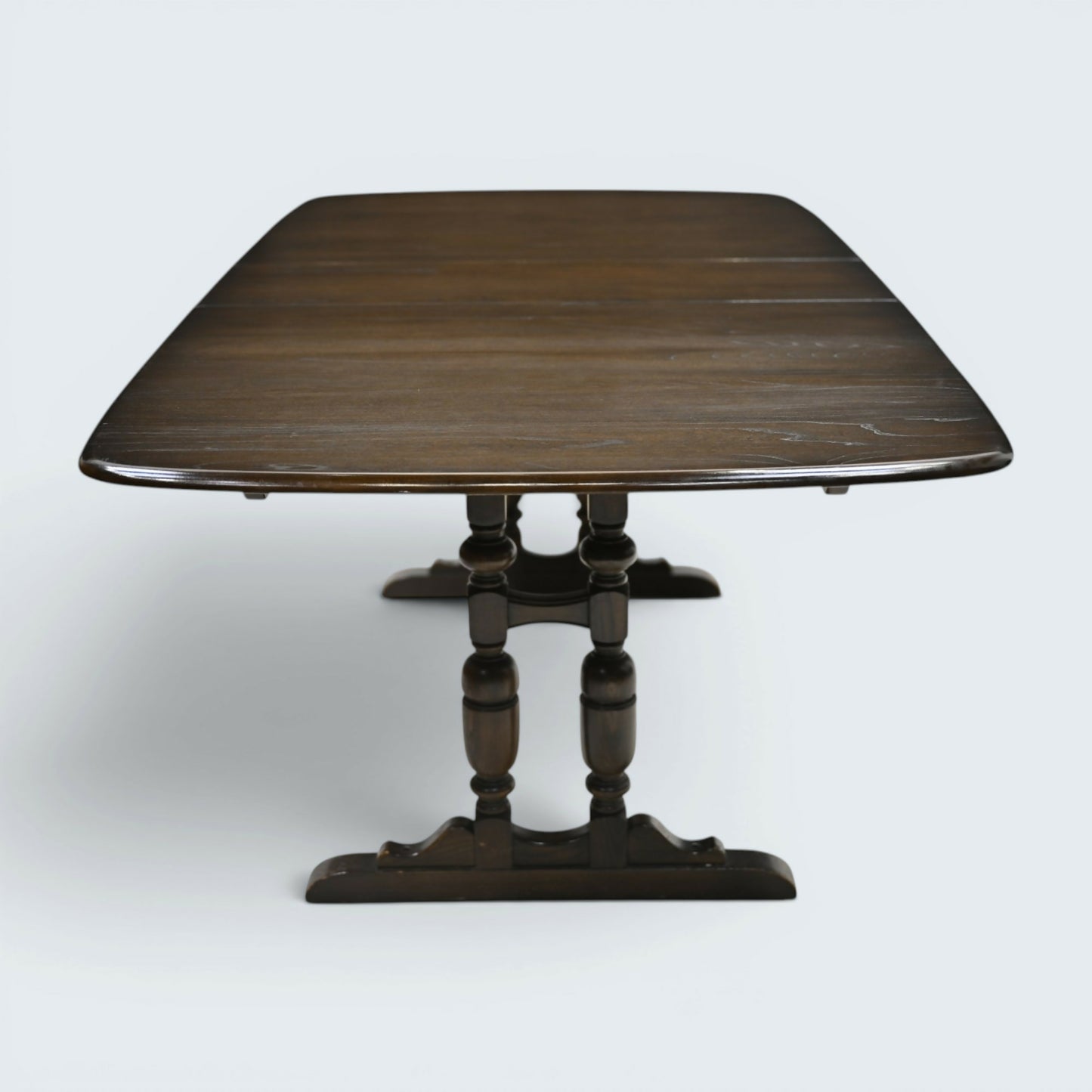 Ercol Dorchester Extending Dining Dark Finish Seats 8 to 10 FREE UK Delivery