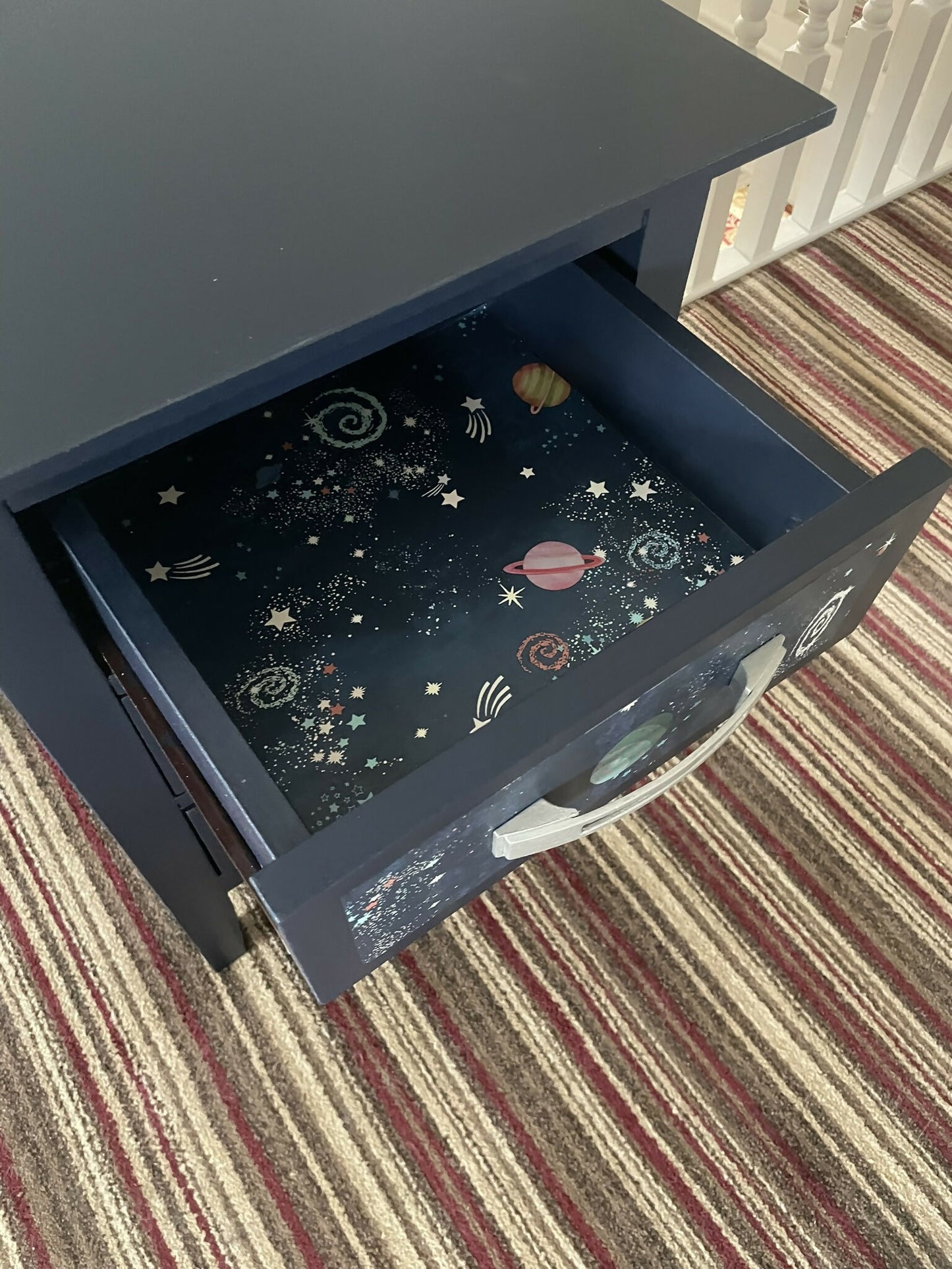 Small three drawer chest - bedside cabinet