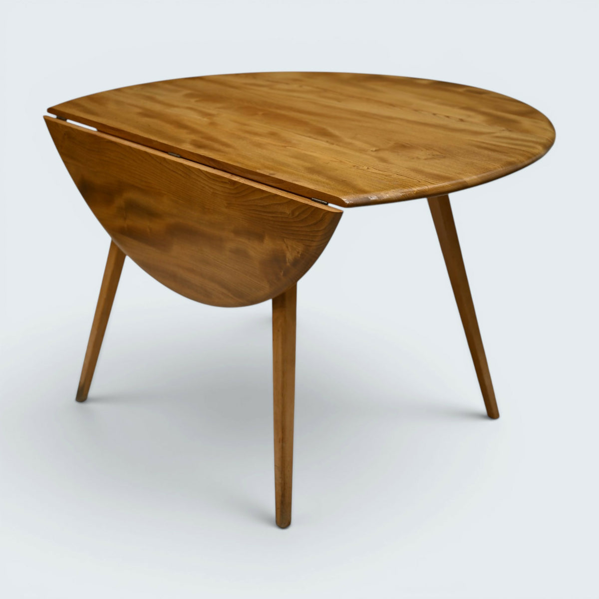 Ercol Drop Leaf Dining/Kitchen Table #384 Light Finish Elm Top FREE UK Delivery*