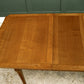 Mid Century Oak Extending Dining Table by Strongbow Furniture