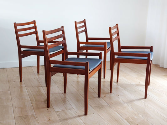 Mid century retro dining chairs by Meredew