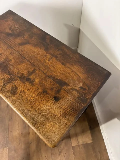 Vintage Rustic Oak Two Door Cabinet