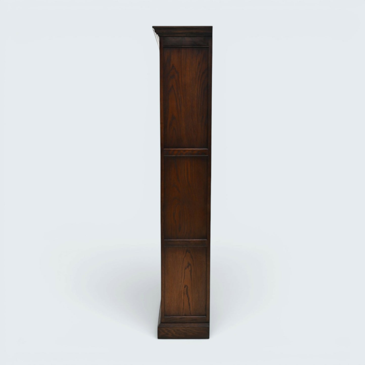 Old Charm Tall Bookcase Finish 5 Shelves Tudor Brown Carvings FREE UK Delivery*