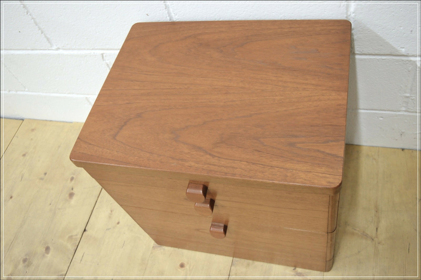 vintage bedside cabinet Stag teak mid century danish design DELIVERY
