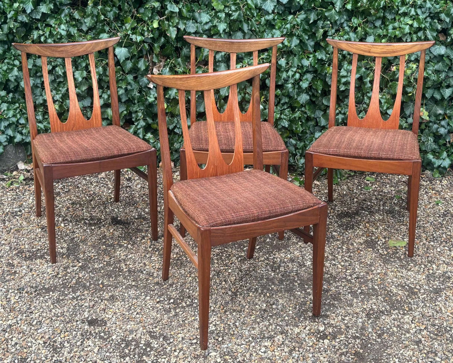 Vintage 1960's G Plan Brasilia Teak Dining Chairs