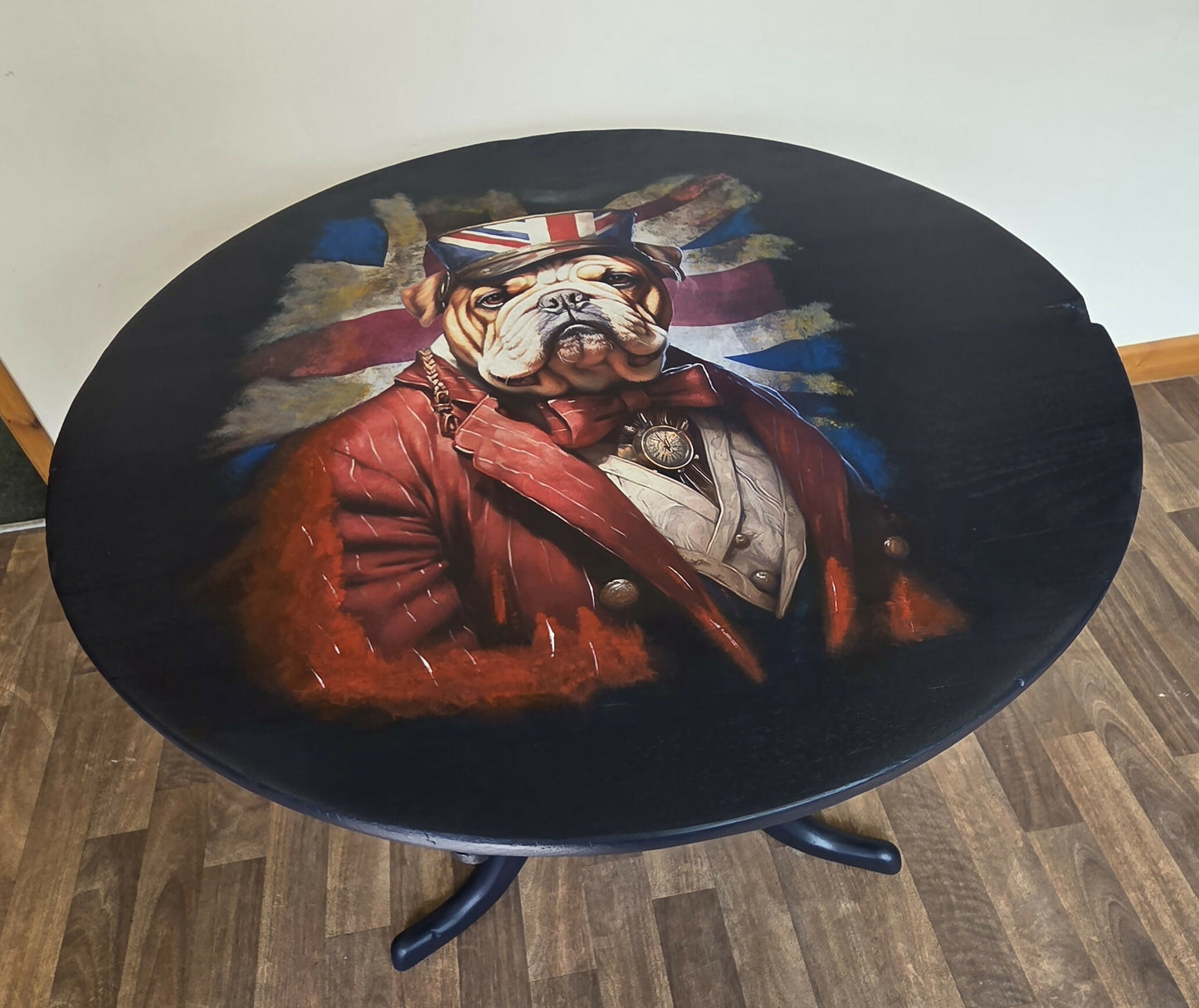 Georgian Oak Tilt Table
