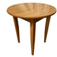 Mid-century style wooden side table, compact 63cm, small occasional table