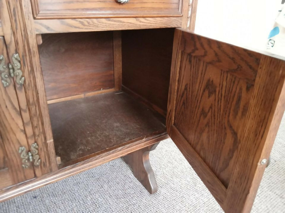 Vintage Jaycee Oak Sideboard - Handcrafted in Brighton, Sussex