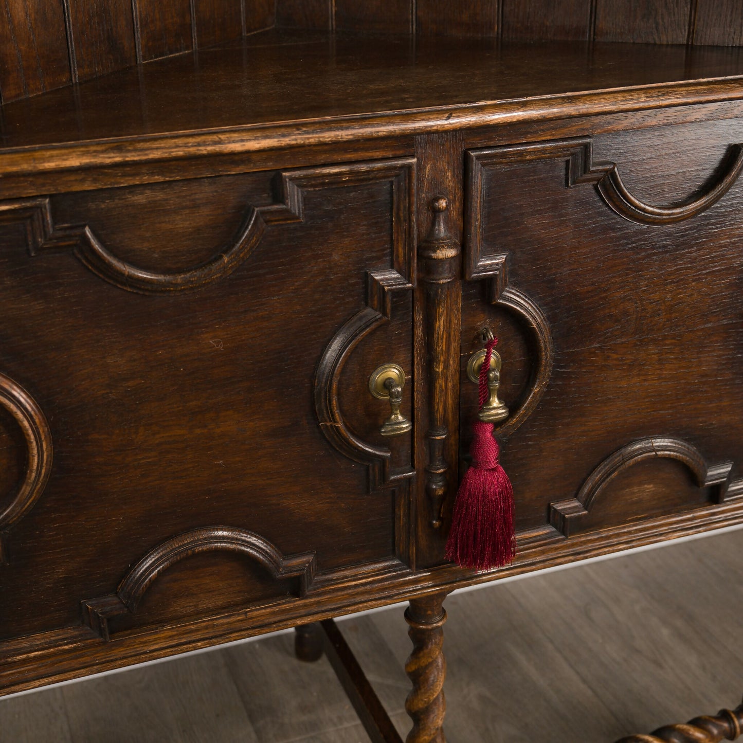 Tall Oak Dresser / Antique Bookshelf