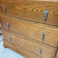 Oak Bureau Vintage Vanity Unit