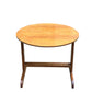 Art Deco tilt top light Oak side table