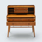 Scandinavian Teak Bureau By AB Broderna Gustafssons 1960s VGC FREE UK Delivery