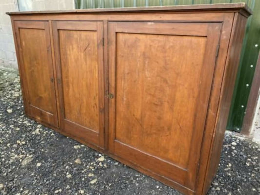Large Antique Estate Office Housekeeper's Cupboard, circa 1860
