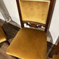 Four Edwardian Carved Walnut Dining Chairsz