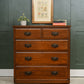 Edwardian Mahogany Chest of Drawers - 2 Over 3