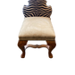 Occasional Zebra Chair – Statement Animal Print Accent Seat
