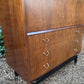 Vintage Tola & Black Drinks Cocktail Cabinet By G Plan