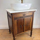 Vintage Bathroom Vanity Unit Made to Order Vanity Unit Custom Made Bathroom Furniture Antique Traditional Bathroom Washstand Basin Unit