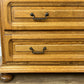 Chest of Drawers Vintage French Style 3 Drawers Carved Storage Cabinet LOT 6287