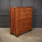 George III Walnut Art Deco Chest Of Drawers