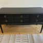 Stag six drawer console/dressing table/sideboard/tv stand