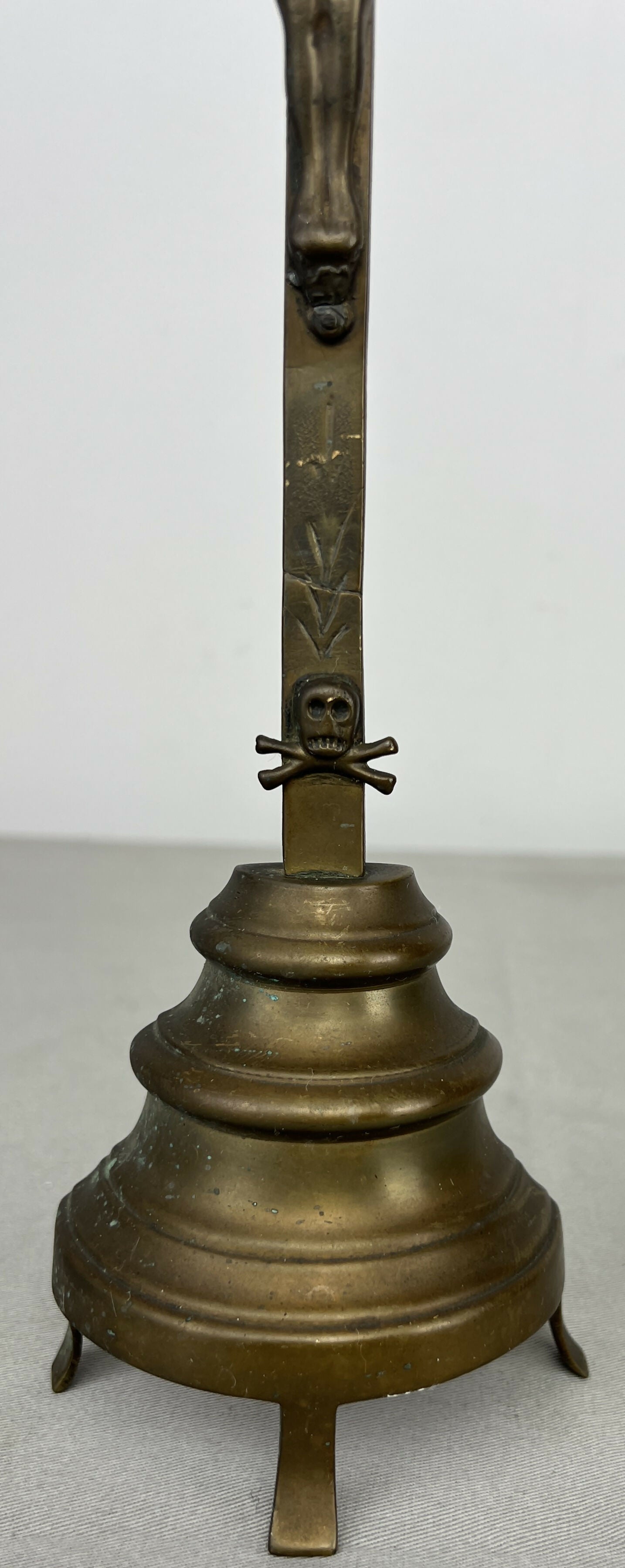Crucifix Vintage French Style Religious Cross Standing Ornament LOT 6442