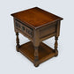 Old Charm Side Table Lamp Table Light Oak Finish With Drawer FREE UK Delivery