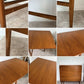 Mid Century Modern Teak Drop Leaf Dining Table Vintage Space Saving Gate Legs