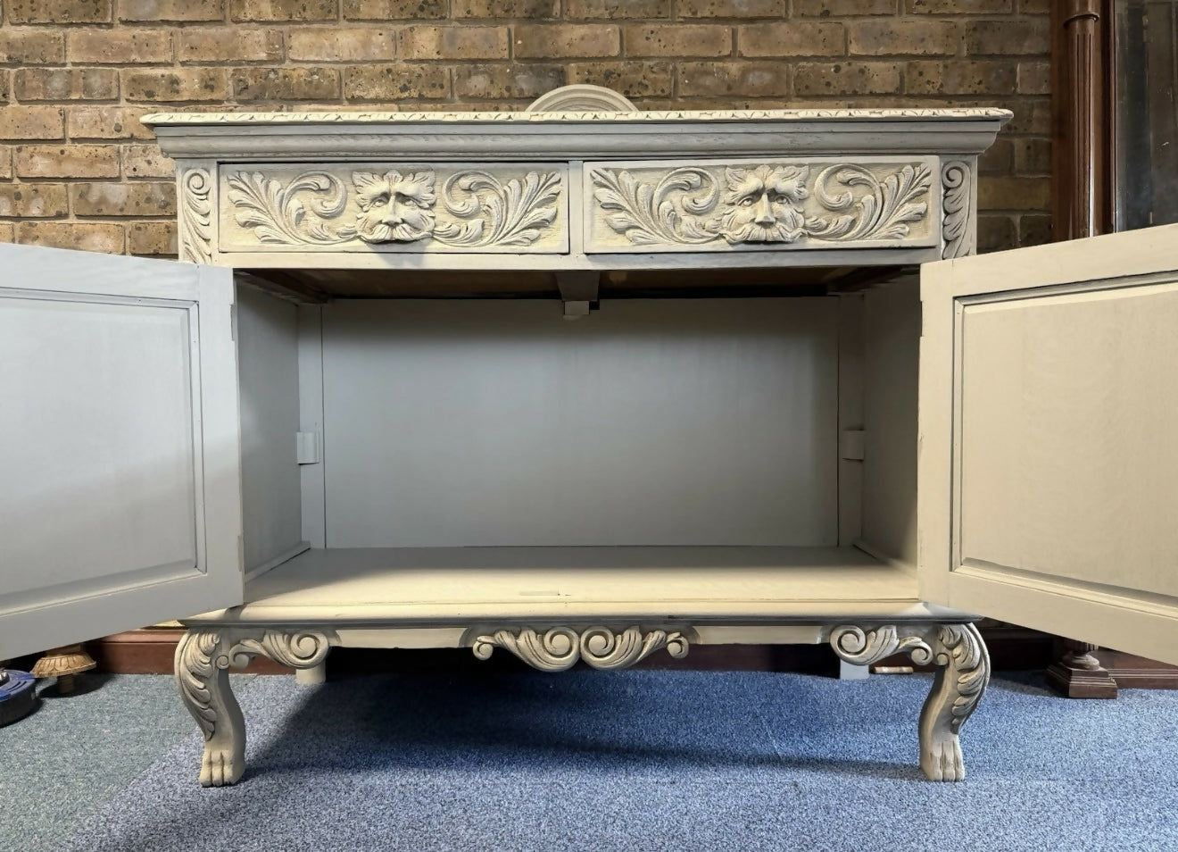 Victorian Antique Buffet Chiffonier/Sideboard, early 19th century