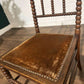 Victorian Mahogany Bobbin leg child's chairx