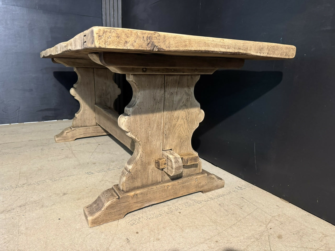 Quality Oak Farmhouse Dining Table