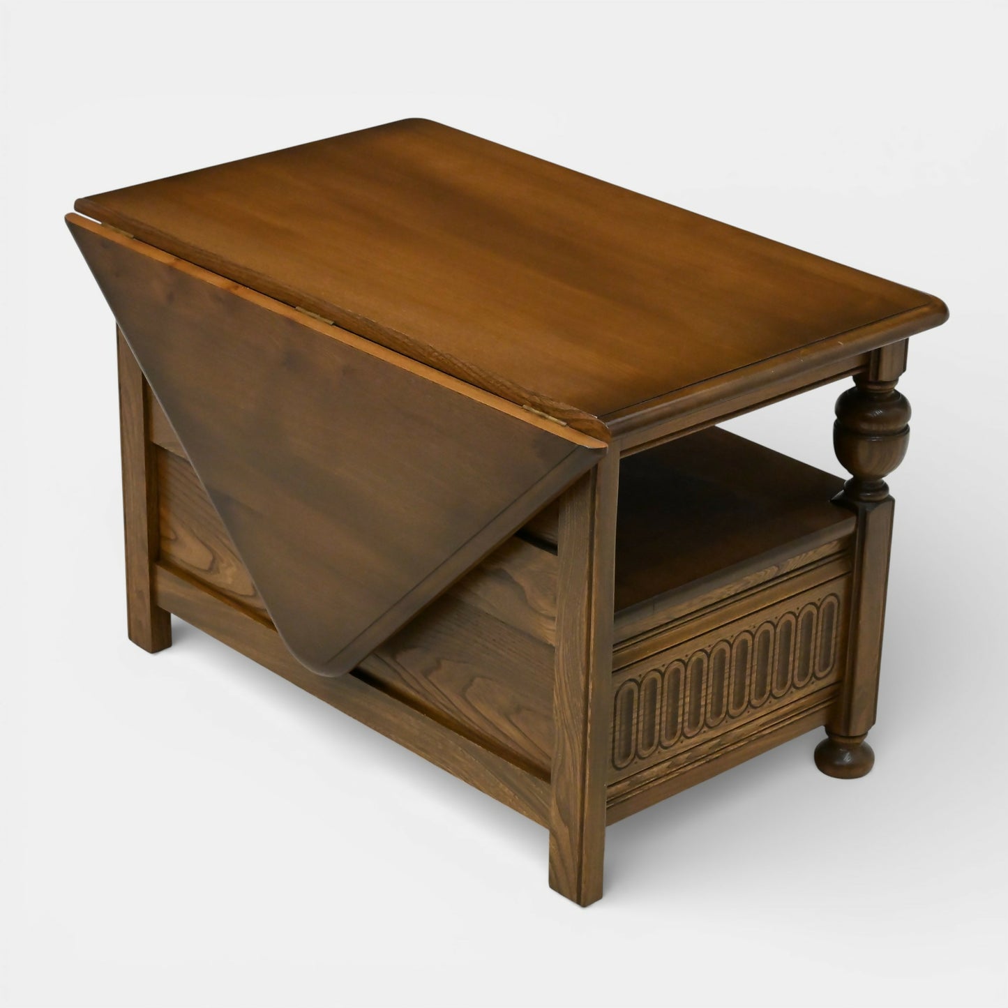 Ercol Corner TV Stand Video Cabinet Golden Dawn Corner Flap FREE UK Delivery*. SBR11073/2210E