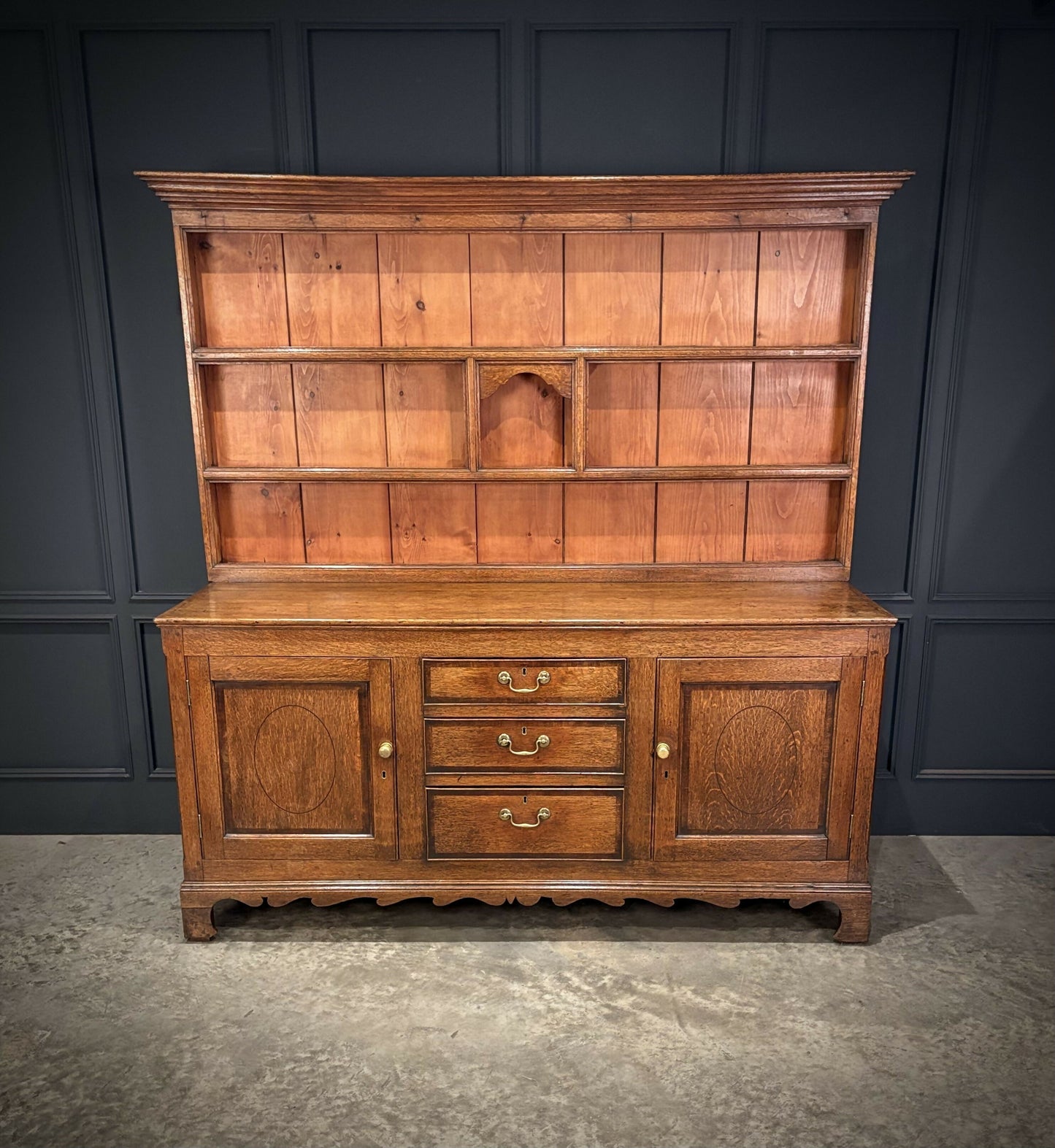 18th Century Antique Country Oak Dresser