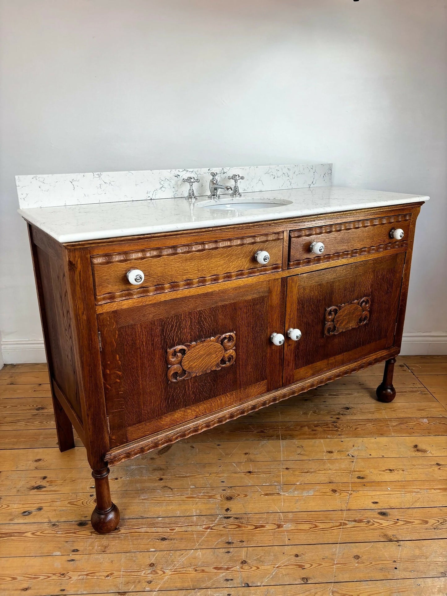 Bathroom Vanity Unit Made to Order Vanity Unit Custom Made Bathroom Furniture Antique Vintage Traditional Bathroom Washstand Basin Unit