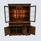 Old Charm Lancaster Sideboard Display Cabinet Tudor Brown FREE UK Delivery*