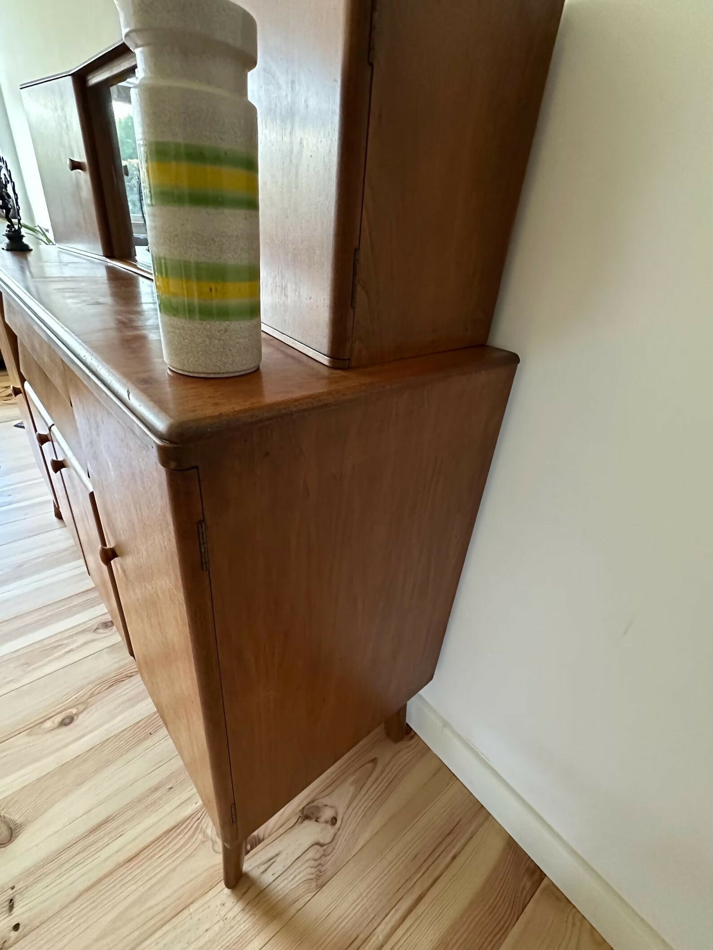 Mid Century Teak High Sideboard Nathan Vintage Highboard