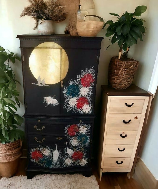 SOLD Luna Cocktail Cabinet