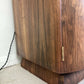 walnut Art Deco Cocktail Cabinet