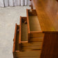 Mid Century Teak Dressing Table with Mirrors - Avalon