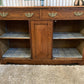Oak sideboard dresser base/ tv unit with 2 door and 2 Drawers.