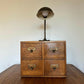 Antique Oak Drawers Haberdashery Index File Cabinet Drawers
