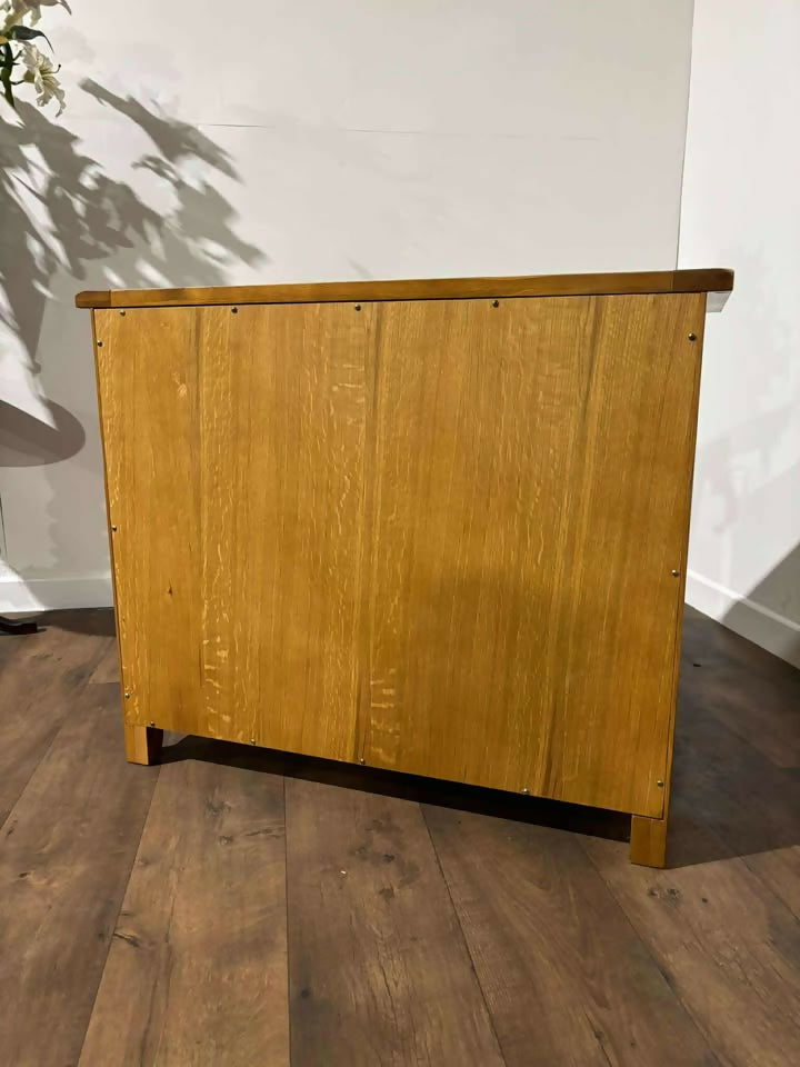 Contemporary Oak Side Cabinet