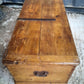 Large Victorian Pine Blanket Box
