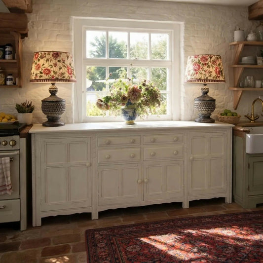 Large Farm House Vintage Sideboard