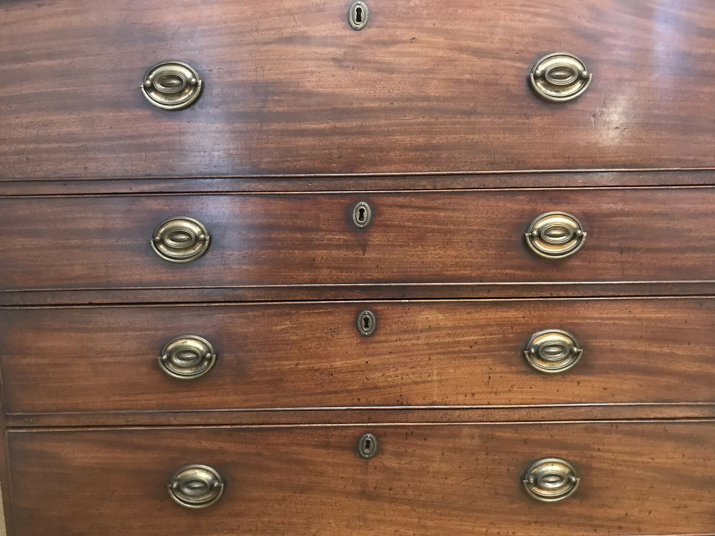Georgian Sectretaire Chest of Drawers - mahogany 18th century