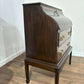 Edwardian Mahogany Cross Banded Bombay Bureaum