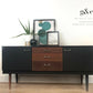 Mid century modern,schrieber sideboard,dark grey