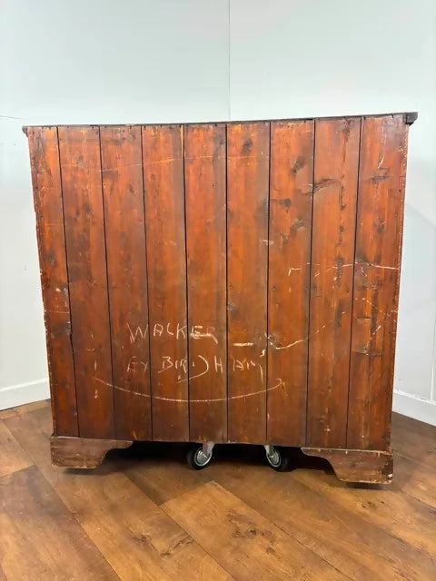 Georgian Oak Crossbanded Chest of Drawers