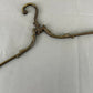 Clothes Hangers Vintage Style Brass Set of Two Ornate Hangers LOT 6432